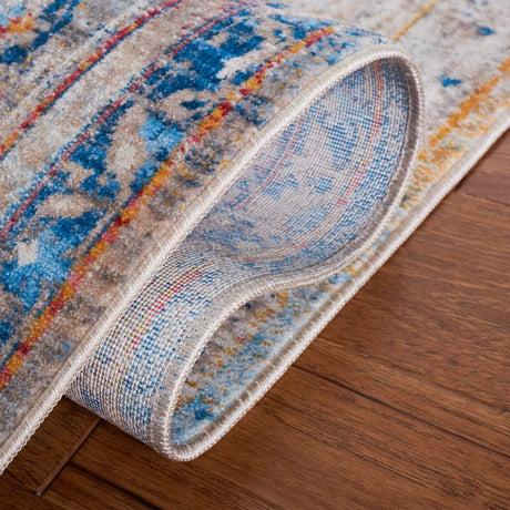 Safavieh Vintage Persian 4'-0" x 6'-0" Rug in Blue / Multi
