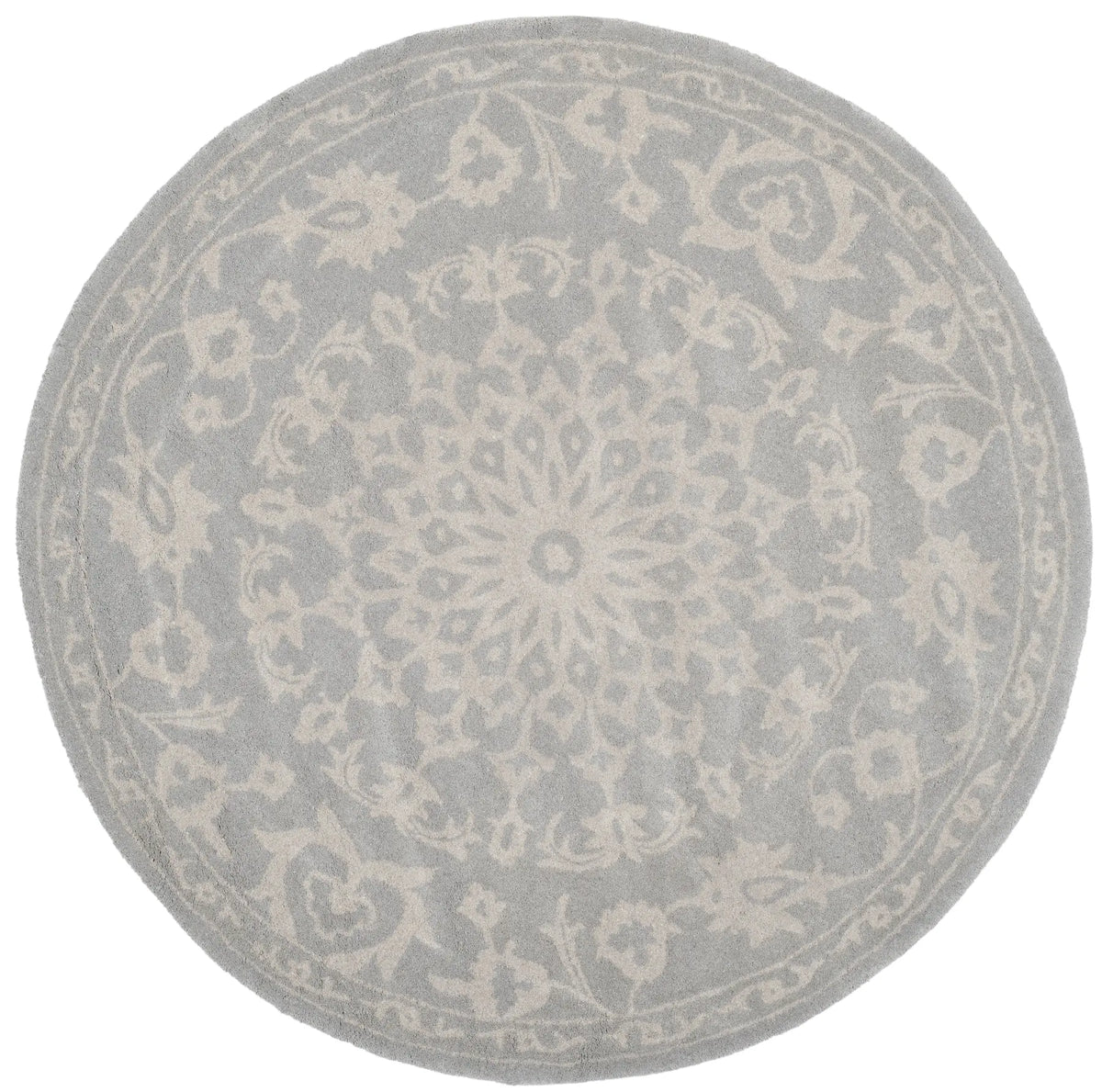 Safavieh Bella 5'-0" x 5'-0" Rug in Grey / Silver