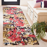 Safavieh Blossom 2'-3" x 8'-0" Rug in Green / Ivory