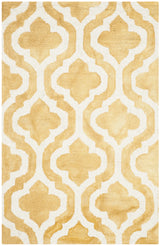 Safavieh Dip Dye 2'-0" x 3'-0" Rug in Gold / Ivory