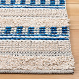 Safavieh Natura 4'-0" x 6'-0" Rug in Beige / Navy