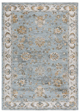Safavieh Hamilton 4'-0" x 6'-0" Rug in Blue / Gold