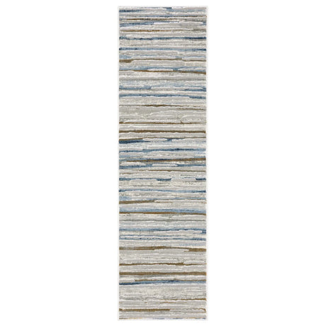Oriental Weavers Sphinx Easton 4514E Beige/Blue Rugs - runner
