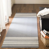 Safavieh Dhurries 2'-6" x 8'-0" Rug in Grey