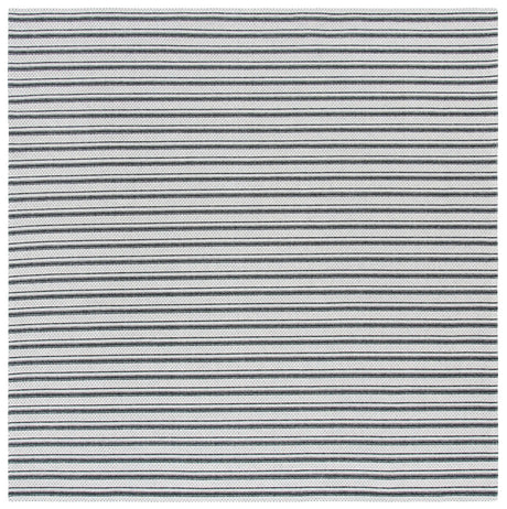 Safavieh Augustine 6'-4" x 6'-4" Rug in Black / Light Grey
