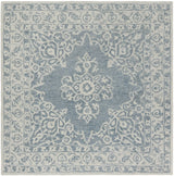 Safavieh Micro-Loop 5'-0" x 5'-0" Rug in Blue / Light Blue