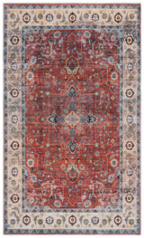 Safavieh Arizona 3'-0" x 5'-0" Rug in Rust / Beige
