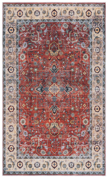 Safavieh Arizona 3'-0" x 5'-0" Rug in Rust / Beige