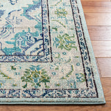 Safavieh Monaco 4'-0" x 5'-7" Rug in Light Blue / Ivory