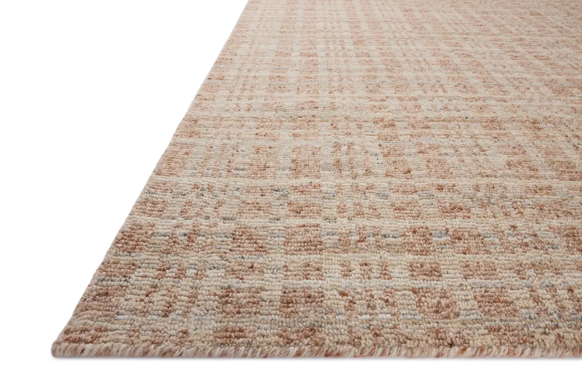 Loloi Sonya Soy-01 Terracotta/Natural Rug - rug corner