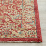 Safavieh Mahal 2'-2" x 10'-0" Rug in Red / Natural
