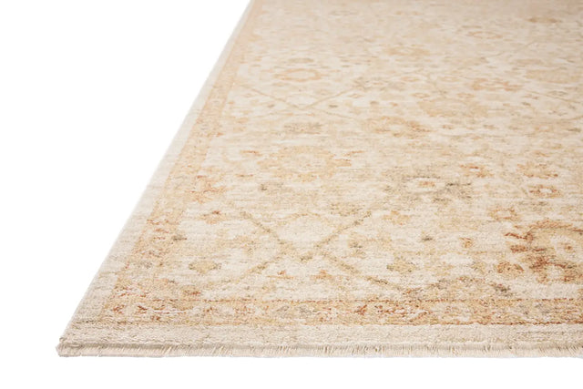 Chris Loves Julia x Loloi Palma PLM-04 Natural / Spice Rug - rug corner
