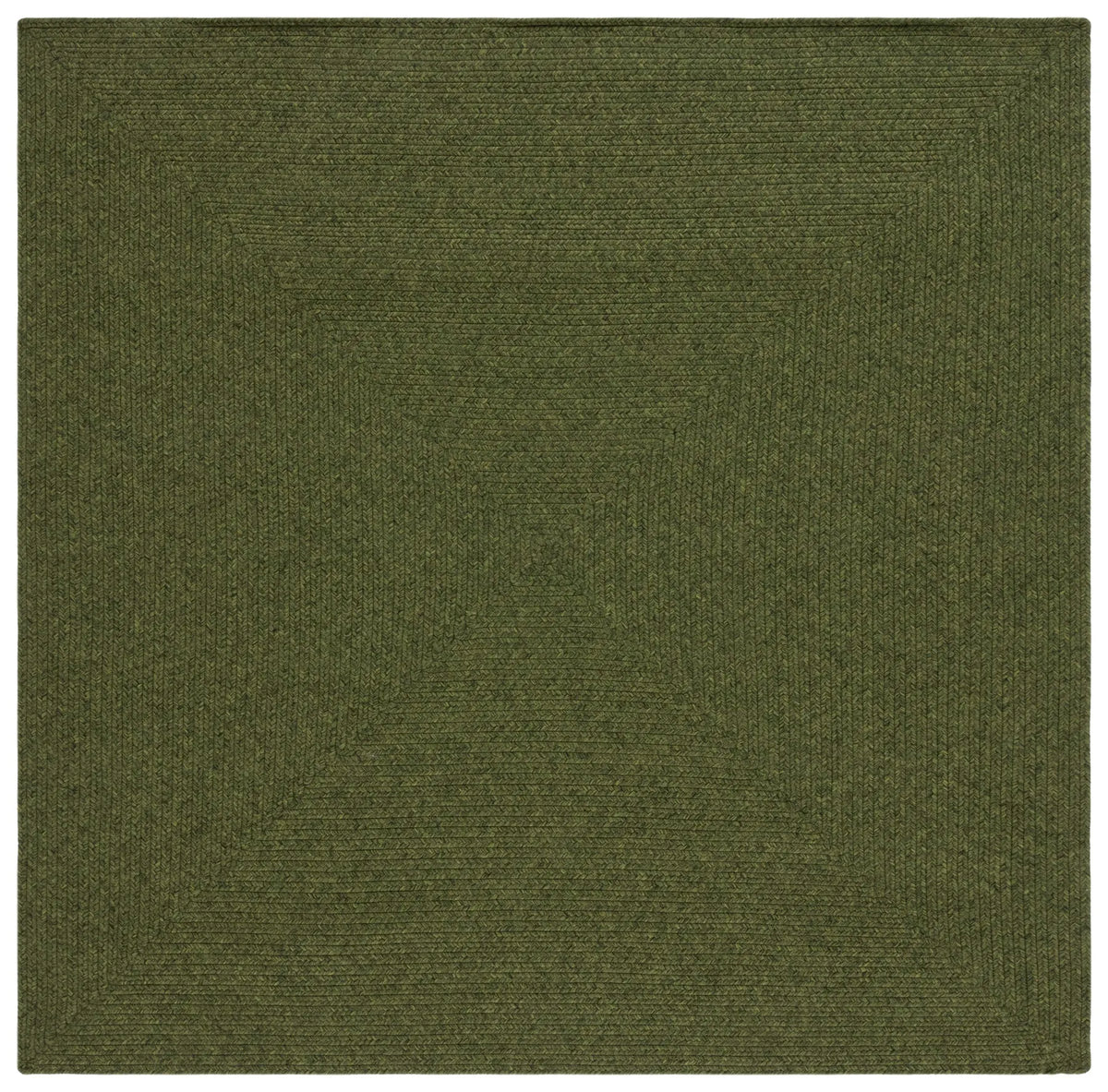 Safavieh Braided 5'-0" x 5'-0" Rug in Green