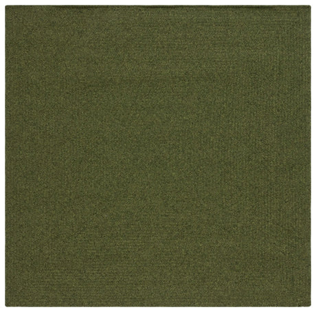 Safavieh Braided 5'-0" x 5'-0" Rug in Green