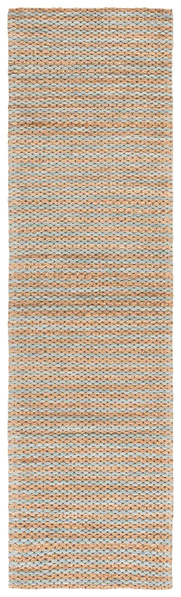 Safavieh Martha Stewart 2'-3" x 8'-0" Rug in Natural / Light Blue