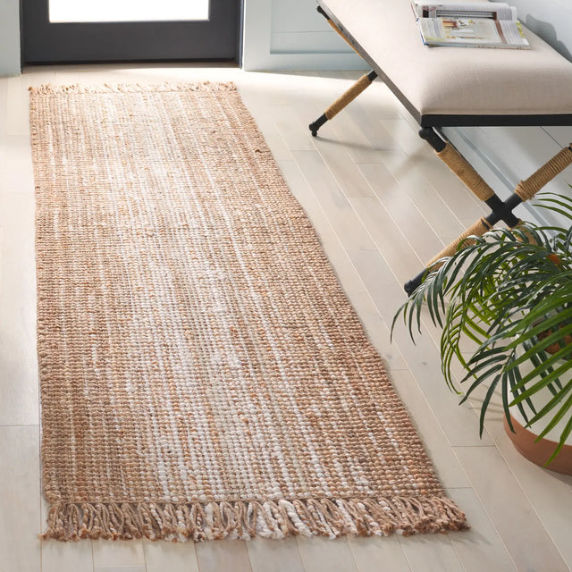 Safavieh Natural Fiber 2'-3" x 8'-0" Rug in Ivory / Natural
