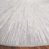 Safavieh Abstract 6'-0" x 6'-0" Rug in Ivory / Silver