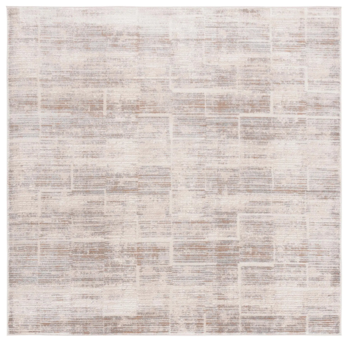 Safavieh Whisper 6'-7" x 6'-7" Rug in Beige / Light Beige