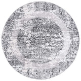 Safavieh Amelia 6'-7" x 6'-7" Rug in Grey / Charcoal