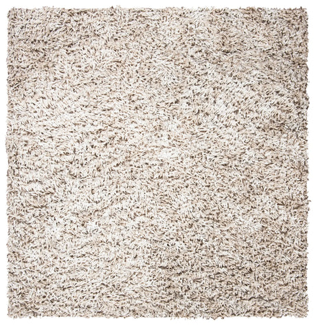 Safavieh Rio Shag 6'-0" x 6'-0" Rug in Beige / Ivory