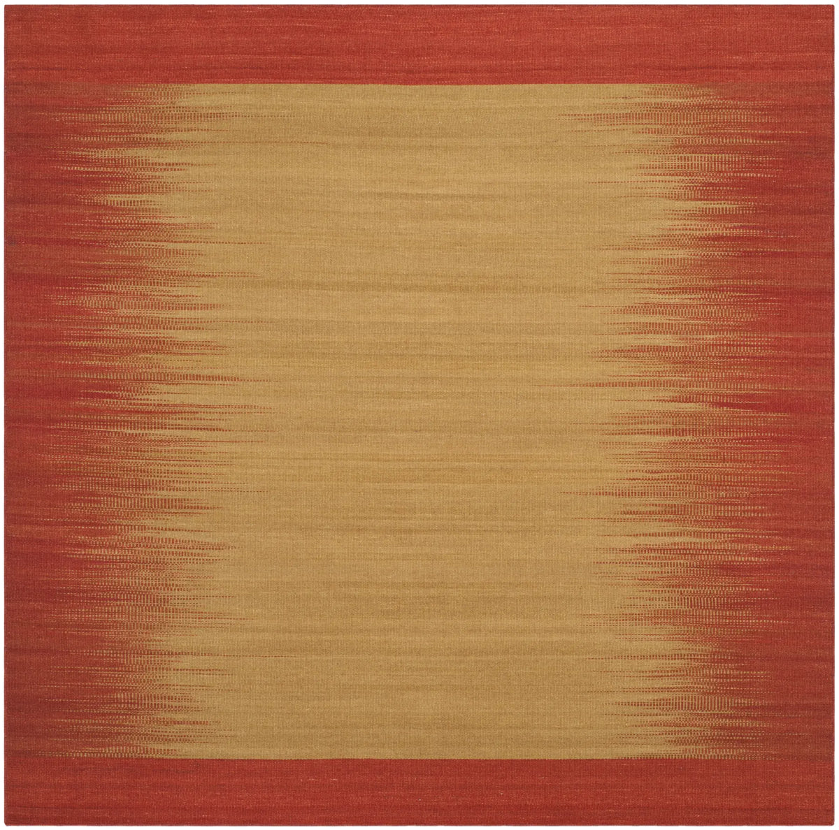 Safavieh Kilim 7'-0" x 7'-0" Rug in Rust