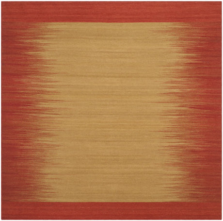 Safavieh Kilim 7'-0" x 7'-0" Rug in Rust