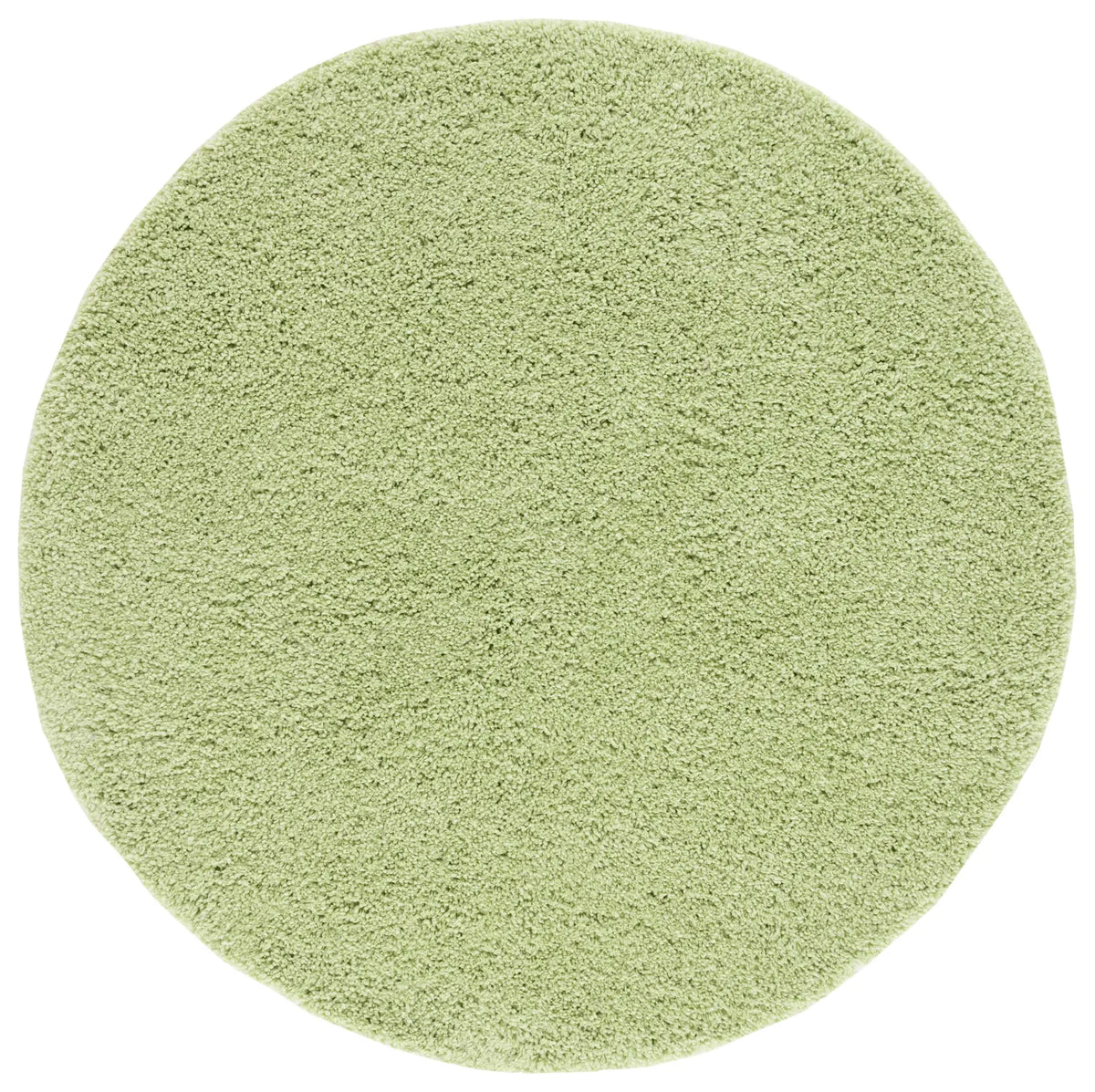 Safavieh Shag 6'-0" x 6'-0" Rug in Lime / Green