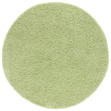 Safavieh Shag 6'-0" x 6'-0" Rug in Lime / Green