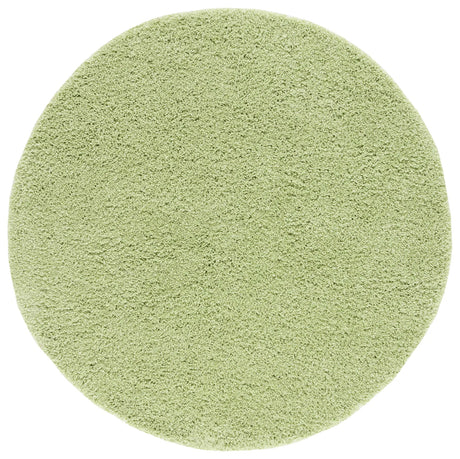 Safavieh Shag 6'-0" x 6'-0" Rug in Lime / Green