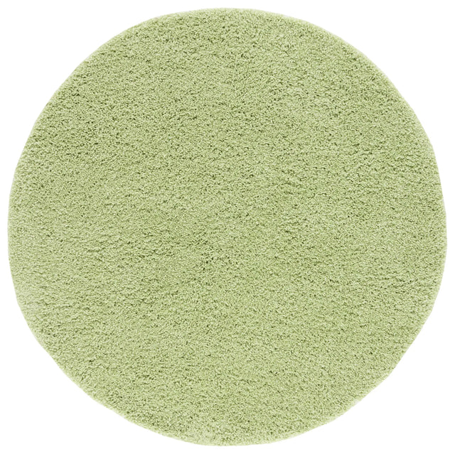 Safavieh Shag 6'-0" x 6'-0" Rug in Lime / Green