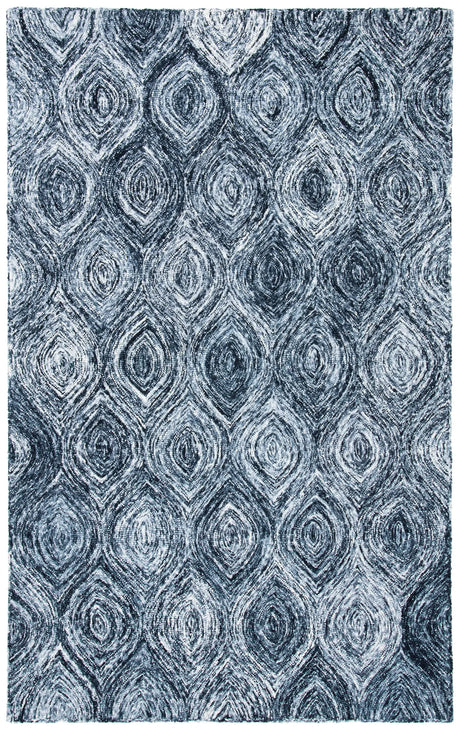 Safavieh Ikat 4'-0" x 6'-0" Rug in Grey