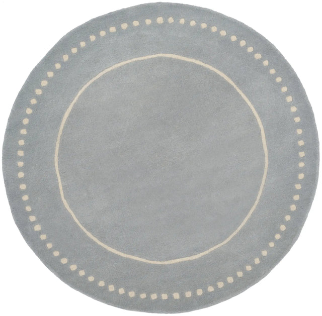 Safavieh Bella 5'-0" x 5'-0" Rug in Light Blue / Ivory