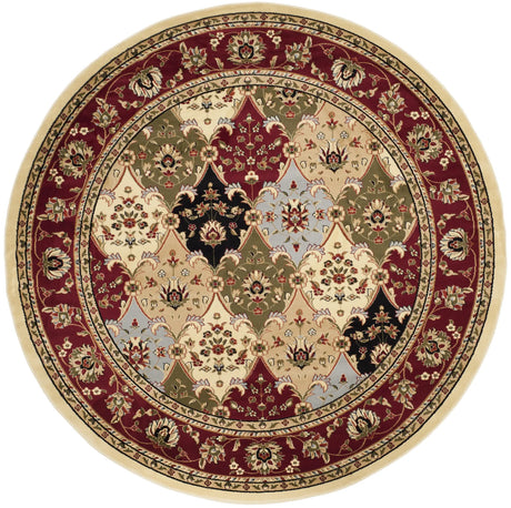 Safavieh Lyndhurst 8'-0" x 8'-0" Rug in Multi / Red