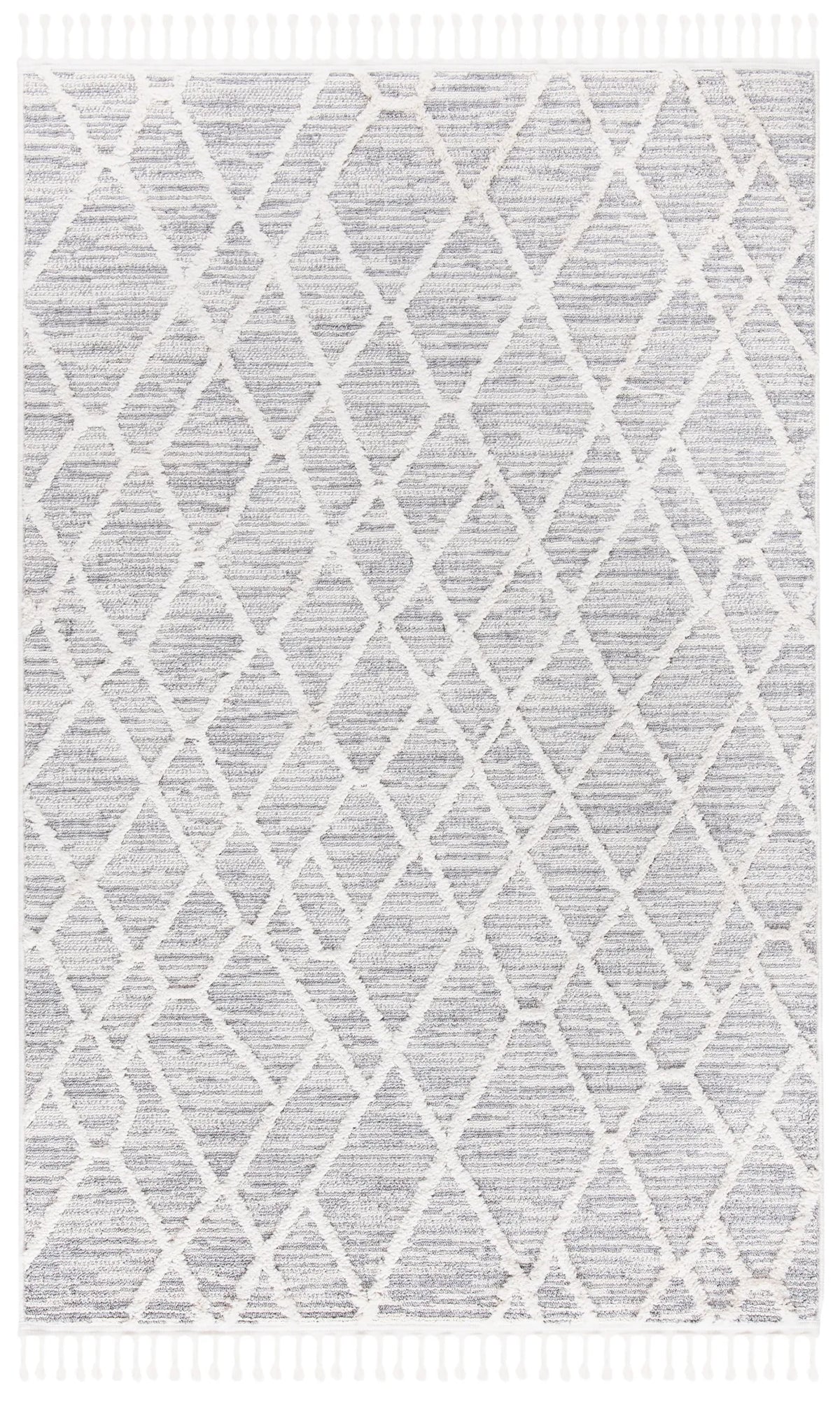 Safavieh Marrakesh 3'-0" x 5'-0" Rug in Ivory / Grey