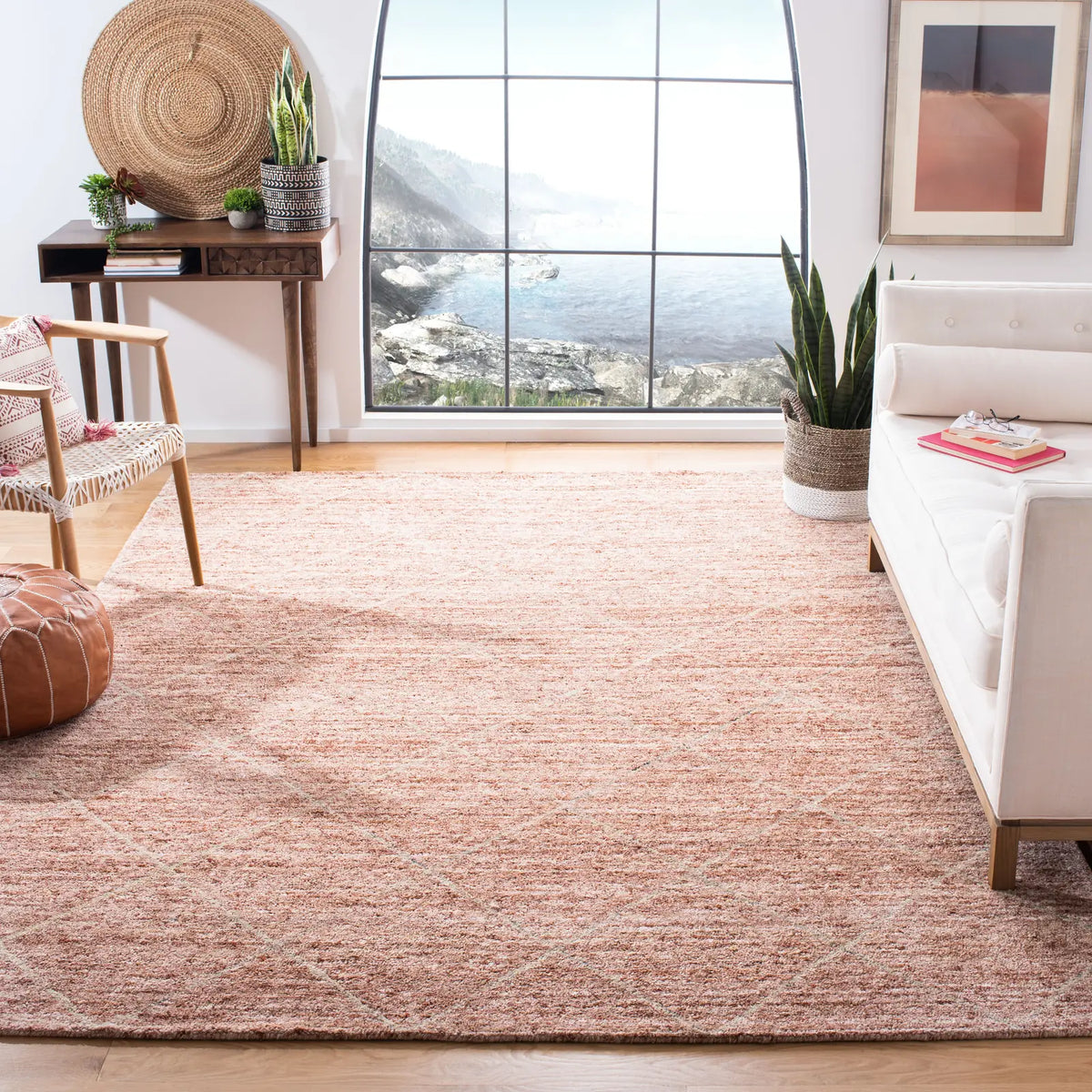 Safavieh Himalaya 8'-0" x 10'-0" Rug in Fuchisa