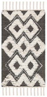 Safavieh Kenya 3'-0" x 5'-0" Rug in Black / Ivory