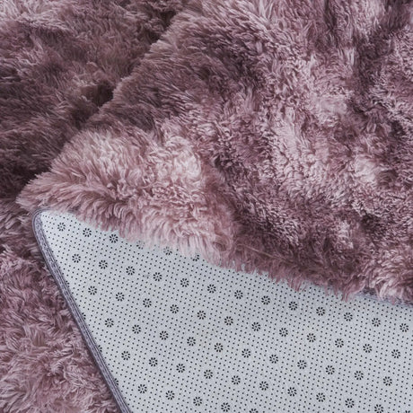 Safavieh Rainbow Shag 4'-0" x 6'-0" Rug in Purple