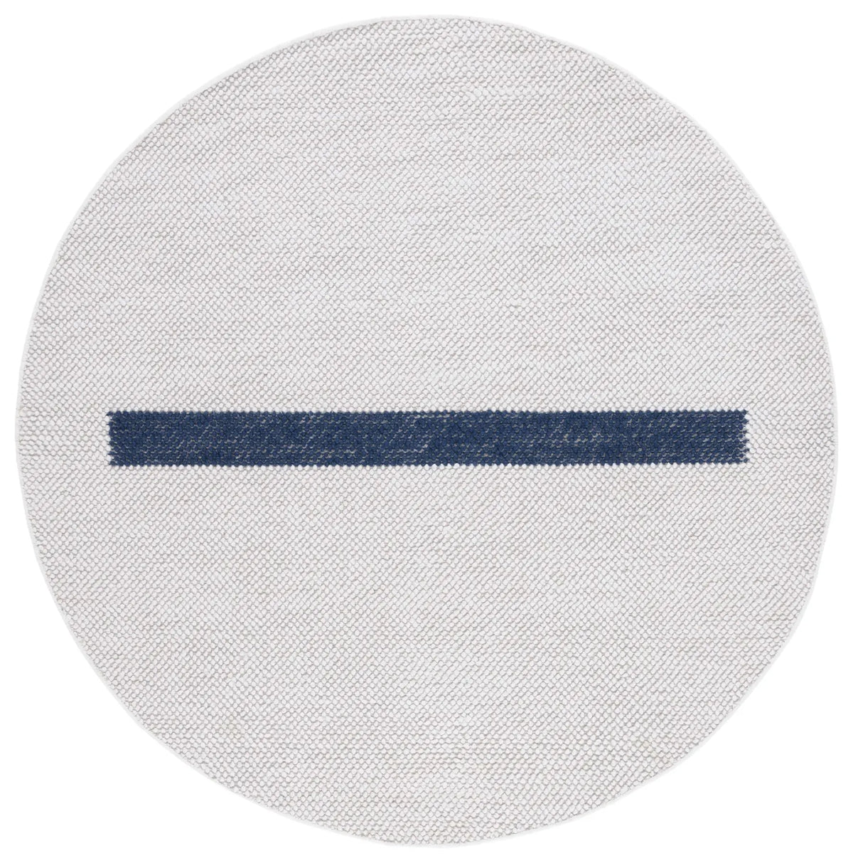 Safavieh Natura 6'-0" x 6'-0" Rug in Ivory / Navy