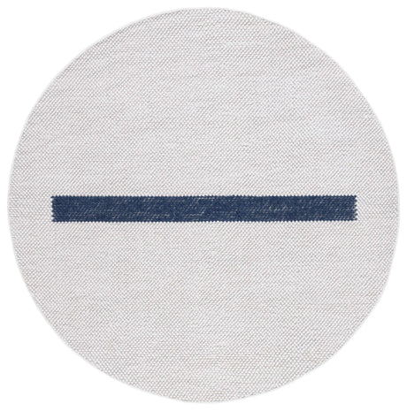 Safavieh Natura 6'-0" x 6'-0" Rug in Ivory / Navy