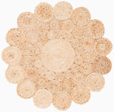 Safavieh Natural Fiber 3'-0" x 3'-0" Rug in Natural