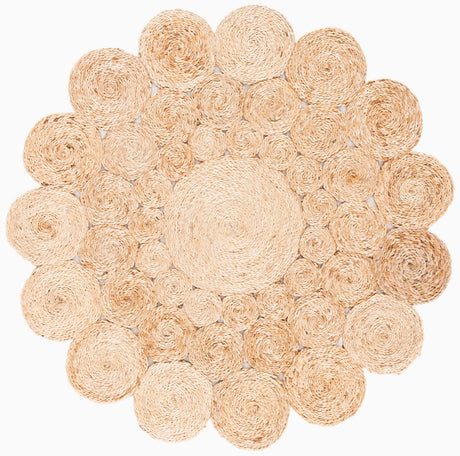 Safavieh Natural Fiber 3'-0" x 3'-0" Rug in Natural