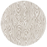 Safavieh Ebony 6'-0" x 6'-0" Rug in Grey / Ivory