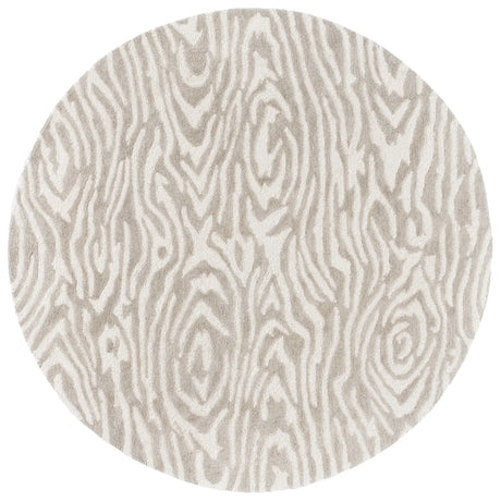 Safavieh Ebony 6'-0" x 6'-0" Rug in Grey / Ivory