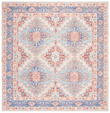 Safavieh Saffron 6'-0" x 6'-0" Rug in Blue / Rust