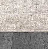 Dynamic Rugs Dharma 12042 Power Loomed Transitional Ivory/Beige Rug - Pile