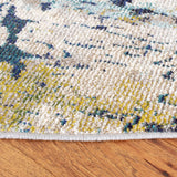 Safavieh Madison 5'-0" x 5'-0" Rug in Cream / Blue