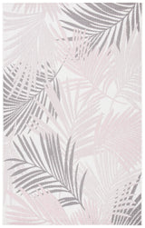 Safavieh Courtyard 4'-5" x 6'-5" Rug in Ivory / Pink