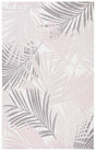 Safavieh Courtyard 4'-5" x 6'-5" Rug in Ivory / Pink