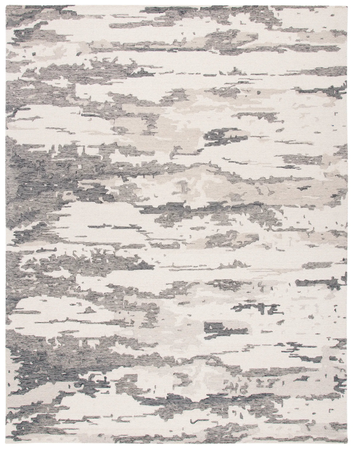Safavieh Abstract 10'-0" x 14'-0" Rug in Charcoal / Ivory