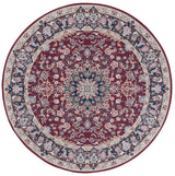 Safavieh Tucson 6'-0" x 6'-0" Rug in Red / Navy